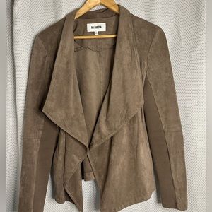 Light weight faux suede Moto jacket.